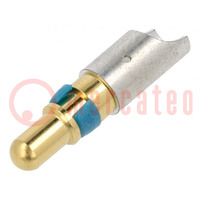Contact; male; gold-plated; 8AWG; 40A