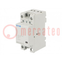 Contactor: 4-pole installation; 25A; 230VAC,230VDC; NC x4