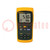 Medidor: temperatura; digital; LCD; -200÷1372°C; Resol: 0,1°C