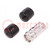 Coupler; for cable; straight; 4,3-10 socket,both sides