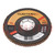 Flap grinding wheels; Ø: 125mm; Øhole: 22.23mm; Granularity: 40