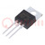 Diode: Schottky rectifying; SBR®; THT; 150V; 20Ax2; TO220AB; tube
