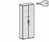 Systemline - Garderobenschrank in Weiß, HxBxT 2160 x 800 x 420 mm | GF1152