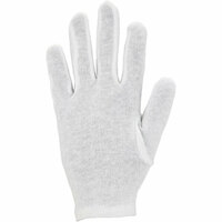 Asatex Trikot-Handschuhe weiß Baumwolle, 1 VE = 12 Paar Version: 10 - Größe: 10
