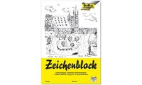 folia Zeichenblock, DIN A4, 120 g/qm, 10 Blatt (57906123)