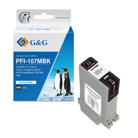 G&G kompatybilny ink / tusz z PFI107MBK, NC-00107MBK, 6704B001, matte black, 130ml