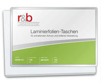 Laminierfolien Business Card (60 x 90 mm), 2 x 100 mic, glänzend, Beutelware (100 Stück)