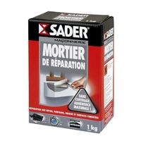 SADER BOÎTE MORTIER DE RÉPARATION - 1KG 138396
