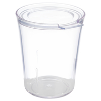 Becher-Set Super Cup; 8x10 cm (ØxH); transparent