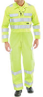 Beeswift Arc Flash Coverall Saturn Yellow 48