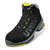 UVEX 1 SAFETY BOOT BLACK/ YELLOW SIZE 10