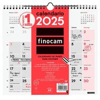 FINOCAM CALENDARIO DE PARED PARA ESCRIBIR M-265X245MM NEUTRO 2025