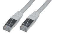 MCL 15m Cat6 S/FTP câble de réseau Gris S/FTP (S-STP)