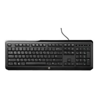 HP 655571-BB1 keyboard USB Hebrew Black