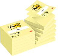 Post-It R330-CY öntapadó jegyzettömb Négyszögletes Sárga 100 lapok