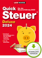 Lexware QuickSteuer Deluxe 2024 Tax returning 1 licentie(s) 1 jaar