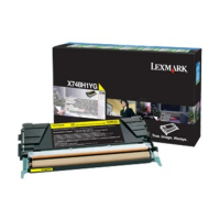 Lexmark X748H3YG festékkazetta 1 dB Eredeti Sárga