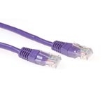 ACT UTP Categroy 5E Purple 10.0m netwerkkabel Paars 10 m