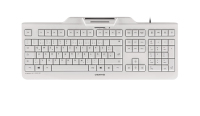CHERRY KC 1000 SC teclado USB QWERTZ Alemán Gris