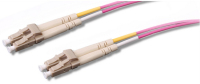 Uniformatic 5m OM4 LC-LC câble de fibre optique Rose