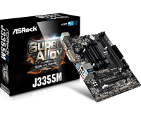 Asrock J3355M NA (zintegrowany procesor) micro ATX