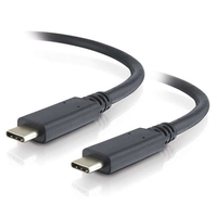 C2G Cavo da USB C 3.1 (USB 3.1 Gen 2) a USB C maschio a maschio, 1 m