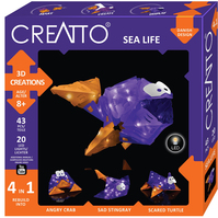 Kosmos Creatto Sea Life 3D-Puzzle 43 Stück(e) Tiere