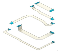 HP L09534-001 notebook spare part Cable