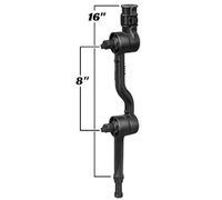 RAM Mounts Adapt-A-Post with Adjustable 16" Extension Arm