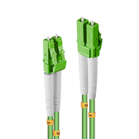 Lindy 46316 száloptikás kábel 20 M LC OM5 Zöld