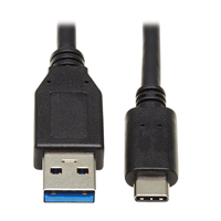 Tripp Lite U428-20N cavo USB 0,5 m USB 3.2 Gen 1 (3.1 Gen 1) USB C USB A Nero