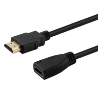Savio CL-132 kabel HDMI 1 m HDMI Typu A (Standard) Czarny