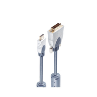shiverpeaks SP77482 câble vidéo et adaptateur 2 m HDMI Type A (Standard) DVI-D Bleu, Chrome