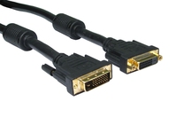 Cables Direct CDL-DVF05 DVI cable 5 m DVI-D Black