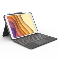 Logitech Combo Touch for iPad Air (3rd generation) and iPad Pro 10.5-inch Grafite Smart Connector QWERTY Inglese UK