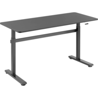 SpeaKa Professional SP-9007520 álló íróasztal Fekete