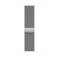 Apple Loop in maglia milanese color argento (45 mm)