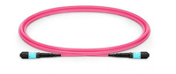 Lanview LVO230402-MTP cable de fibra optica 2 m OM4 Violeta