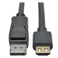 Tripp Lite P582-015-HD-V4A adaptador de cable de vídeo 4,57 m DisplayPort HDMI Negro