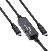 InLine 35670C USB-kabel 5 m USB 3.2 Gen 1 (3.1 Gen 1) USB C USB A Zwart
