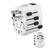 Hama World Travel Pro adaptateur prise d'alimentation Universel Blanc