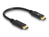 DeLOCK 85356 USB-kabel 0,015 m USB C Zwart