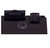 KeySonic ACK-540 BT US Tastatur Bluetooth Schwarz