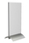 Europel 350060 bord- & informatiehouder Bordhouder A4 Acryl, Aluminium Transparant