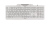CHERRY KC 1000 SC klawiatura USB QWERTZ Niemiecki Szary
