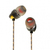 iBox Z2 Zestaw słuchawkowy Douszny Złącze 3,5 mm Szary, Żółty