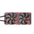 Thermaltake Water 3.0 Riing Red 280 Processor All-in-one liquid cooler 14 cm Black, Red