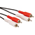 VALUE 11.99.4331 Audio-Kabel 1,5 m 2 x RCA Schwarz, Rot, Weiß