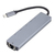 eSTUFF ES623012 laptop-dockingstation & portreplikator USB 3.2 Gen 1 (3.1 Gen 1) Type-C Grau