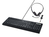 Fujitsu KB950 Phone keyboard Office USB QWERTY German Black